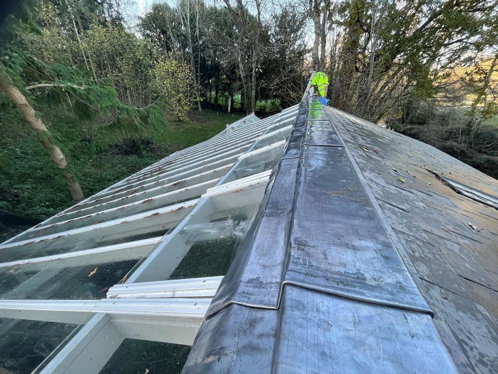 Boxhill Greenhouse roof