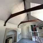 rafters plasterboard internal